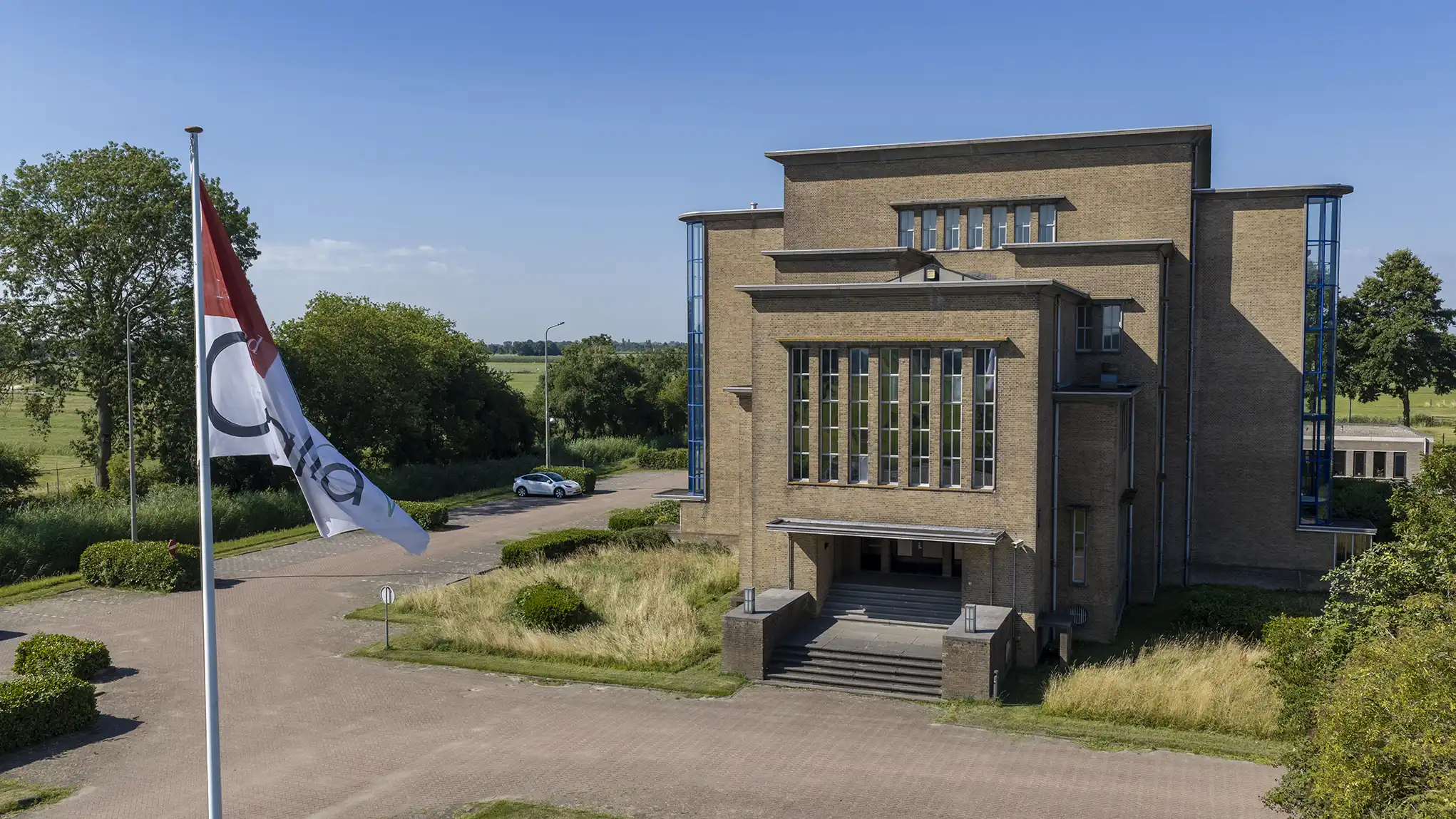 Impressie Het Zendstation Voorkant
